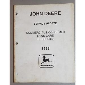 John Deere Service Update 1998 Lawn Care Products Original